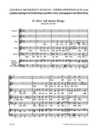 Herr lass meine Klagen fur dich kommen Nr. 17 -Motette- (aus "Israelsbrunnelin") by Schein Johann Hermann for Mixed Choir
