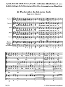 Was betrubst du dich meine Seele Nr. 21 -Motette- (aus "Israelsbrunnelin") by Schein Johann Hermann for Mixed Choir
