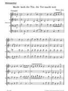 Macht hoch die Tur die Tor macht weit -Choralkantate- by Rein Walter for Mixed Choir