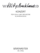 Concerto for Viola and Orchestra op. 93 (1953) by Burkhard Willy for Va-Solo/2F