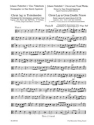 Christ lay in grim death's prison -Easter Cantata- by Pachelbel Johann for
