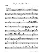 O sing unto the Lord -Anthem- by Purcell Henry for