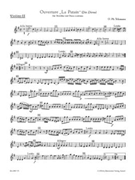 Ouverture G-Dur TWV 55:G1 "La Putain" by Telemann Georg Philipp for