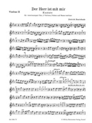 Der Herr ist mit mir BuxWV 15 -Cantata- by Buxtehude Dietrich for