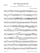 Der Herr ist mit mir BuxWV 15 -Cantata- by Buxtehude Dietrich for