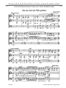 Also hat Gott die Welt geliebet Nr. 16 -Kleine Motette- (Liedsatz aus "Der Jahrkreis" op. 5 (1932/33 by Distler Hugo for Mixed Choir