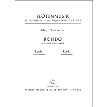 Rondo fur Flote und Klavier (1948) by Nordenstrom Gladys for Fl/Piano