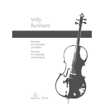 Romanze fur Violoncello und Klavier (1945) -Original fur Horn und Klavier Einrichtung durch Simon B by Burkhard Willy for Vc/Piano