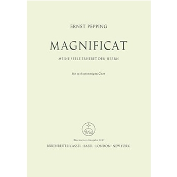 Magnificat (aus "Die WeihnachtsGeschichte" (1959)) by Pepping Ernst for Mixed Choir