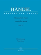 Alexander's Feast or The Power of Musick HWV 75 -Ode for St. Cecilia's Day- by Handel George Frideric - Ameln Konrad - for SSolo/TSol