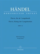 Flavio Re de' Longobardi (Flavio Konig der Langobarden) HWV 16 -Dramma per musica in drei Akten- by Handel George Frideric - Fuchs Hermann - for 2SSolo/Mez