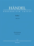 Esther by Handel George Frideric - Kohs Andreas - for SATB