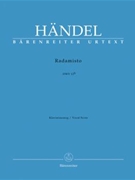 Radamisto HWV 12b -Opera seria in tre atti- (2. Fassung) by Handel George Frideric - Pacholke Michael - for 4SSolo/Mez