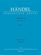 Agrippina HWV 6 -Opera in three acts- by Handel George Frideric - Kohs Andreas - for 3SSolo/3AS