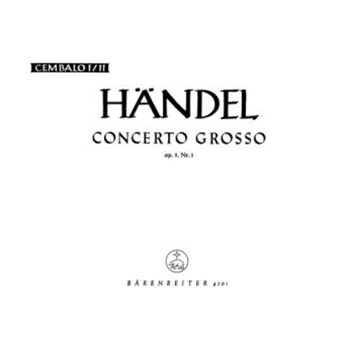 Concerto grosso B-Dur op. 3/1 HWV 312 by Handel George Frideric for