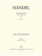 Concerto grosso B-Dur op. 3/1 HWV 312 by Handel George Frideric for
