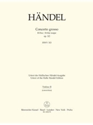Concerto grosso B-Dur op. 3/2 HWV 313 by Handel George Frideric for