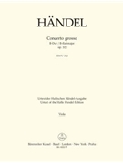 Concerto grosso B-Dur op. 3/2 HWV 313 by Handel George Frideric for