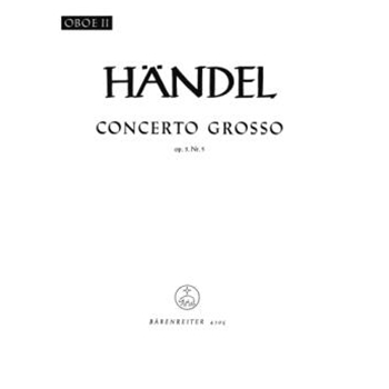 Concerto grosso d-Moll op. 3/5 HWV 316 by Handel George Frideric for