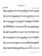 Concerto grosso d-Moll op. 3/5 HWV 316 by Handel George Frideric for