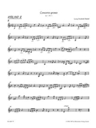 Concerto grosso d-Moll op. 3/5 HWV 316 by Handel George Frideric for