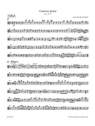 Concerto grosso d-Moll op. 3/5 HWV 316 by Handel George Frideric for