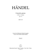 Concerto grosso G-Dur op. 6/1 HWV 319 by Handel George Frideric for