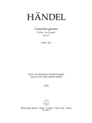 Concerto grosso G-Dur op. 6/1 HWV 319 by Handel George Frideric for