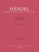 Concerto Grosso Opus 6 #1 G Major by Handel George Frideric for Full Score