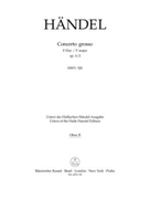 Concerto grosso F-Dur op. 6/2 HWV 320 by Handel George Frideric for