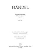 Concerto grosso D-Dur op. 6/5 HWV 323 by Handel George Frideric for