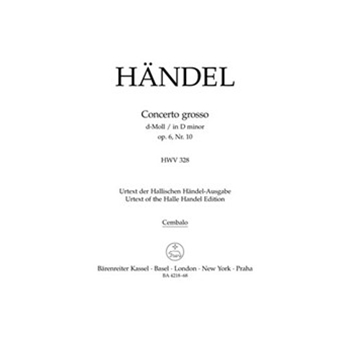 Concerto grosso d-Moll op. 6/10 HWV 328 by Handel George Frideric for
