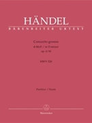 Concerto Grosso Opus 6 #10 D Minor by Handel George Frideric for Full Score