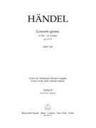 Concerto grosso A major op. 6/11 HWV 329 by Handel George Frideric for