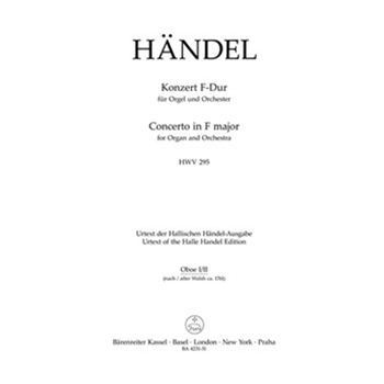 Concerto for Organ and Orchestra Nr. 13 F major HWV 295 "The Cuckoo and the Nightingale" by Handel George Frideric for