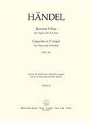 Orgelkonzert No13 The Cuckoo And The Nightingale Hwv295 by Handel George Frideric for Violin 2 Part