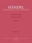 Utrecht Te Deum HWV 278 by Handel George Frideric for 2SSolo/2AS