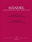 Sonatas For Oboe Complete by Handel George Frideric for Oboe Solo