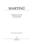 Rhapsody-concerto by Martinu Bohuslav for Viola and Piano