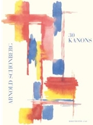 dreiSig Kanons -2- bis 4stimmige Kanons (meist instrumental) fur Streich-Instrumente oder -orchester by Schoenberg Arnold for Str/StrOrc