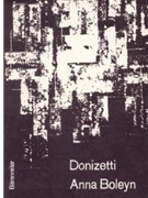 Anna Boleyn -Oper in 2 Akten deutsche Buhnenfassung- by Donizetti Gaetano for SSolo/MezS