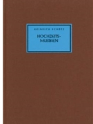 Hochzeitsmusiken by Schutz Heinrich for Voc./Instr