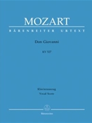 Don Giovanni by Mozart Wolfgang Amadeus - Kluge Hans-Georg - for Vocal Scor