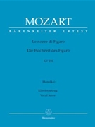The Marriage of Figaro K. 492 -Opera buffa in 4 acts- by Mozart Wolfgang Amadeus - Epplee Eugen - for 5Sg-S-solo2Sg-T-solo4Sg-B-soloMixedCh2Fl2Ob2Clar2bassoon2Hn2TrpTimp.StrBc