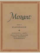 Single Works for Piano (Organ Mechanical Organ Glass Harmonica) by Mozart Wolfgang Amadeus for Piano and Organ