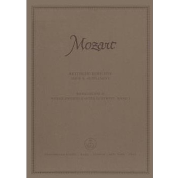 Werke zweifelhafter Echtheit Band 1 by Mozart Wolfgang Amadeus for