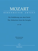 Abduction From The Seraglio K.384 by Mozart Wolfgang Amadeus - Epplee Eugen - for Vocal Scor