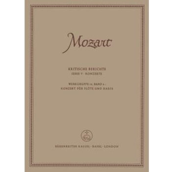 Concerto for Flute Harp and Orchestra C major K. 299(297c) by Mozart Wolfgang Amadeus for