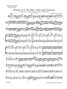 Concerto for Flute Harp and Orchestra C major K. 299(297c) by Mozart Wolfgang Amadeus for