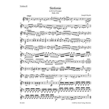Symphony D major Hob. I:96 "The Miracle" by Haydn Joseph - Salomon Johann Peter - for